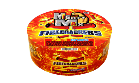 1-1/2" Mighty Max Firecrackers (1000'S Rolls Pack)