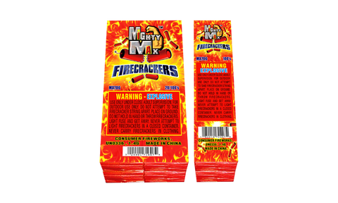 1-1/2" Mighty Max Firecrackers 100'S