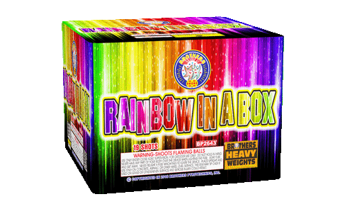 RAINBOW IN A BOX 19 SHOTS